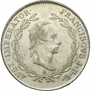 Austria, Franz II, 20 Kreuzer Wien 1830 A