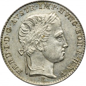 Rakousko, Ferdinand I., 3 krajcary Vídeň 1838 A