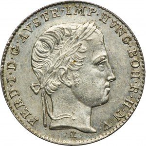 Austria, Ferdinand I, 3 Kreuzer Wien 1838 A