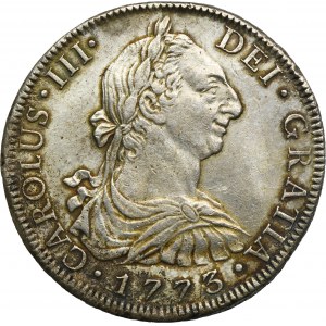 Mexiko, Karol III, 8 Reales Mexico 1773