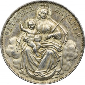Germany, Kingdom of Bavaria, Ludwig II, Thaler (Madonnentaler) Munich undated (1865)