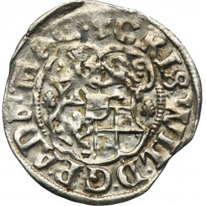 Germany, Archbishopric of Magdeburg, Christian Wilhelm von Brandenburg, 1/24 Thaler (groschen) Halle 1616