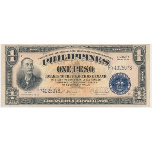 Filipíny, 1 peso (1949)