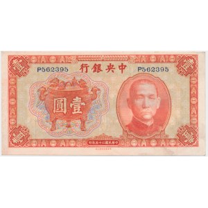 China, Central Bank of China, 1 Yuan 1936