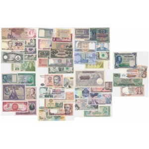 Group of world banknotes (48 pcs.)