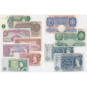 Great Britain, set of banknotes (11 pcs.)