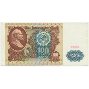 Rusko, 100 rubľov 1991
