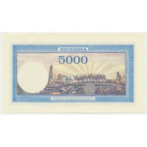 Romania, 5.000 Lei 1943