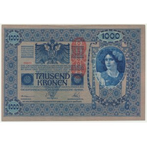 Asutria, 1 000 korun 1902 (1919)