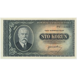 Československo, 100 korun (1945)