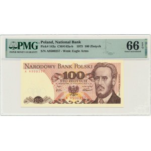 100 złotych 1975 - A - PMG 66 EPQ