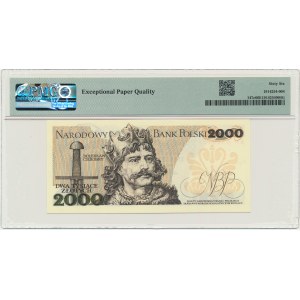 2.000 złotych 1982 - BP - PMG 66 EPQ - pierwsza seria rocznika