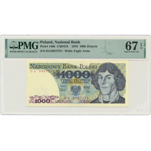 1,000 gold 1979 - DA - PMG 67 EPQ