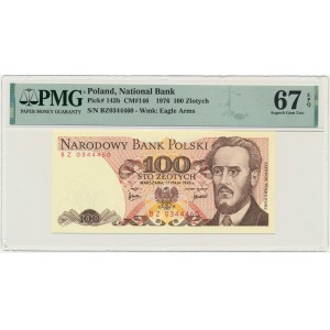 100 złotych 1976 - BZ - PMG 67 EPQ