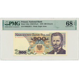 200 zloty 1976 - W - PMG 68 EPQ