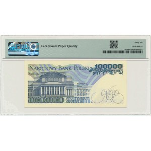 100.000 złotych 1990 - H - PMG 66 EPQ