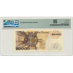 20.000 złotych 1989 - W - PMG 66 EPQ
