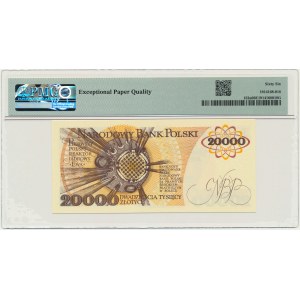 20.000 złotych 1989 - AB - PMG 66 EPQ