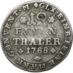 Germany, Principality of Braunschweig-Wolfenbüttel, Karl II Wilhelm Ferdinand, 1/12 Thaler Braunschweig 1788 MC