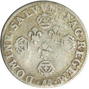 Francúzsko, Ľudovít XIV Veľký, 10 Sols Metz 1706 AA