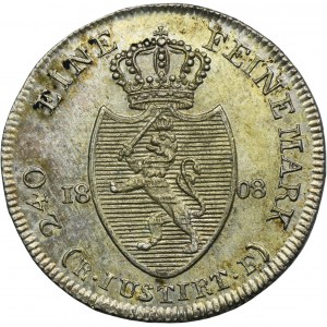 Germany, Grand Duchy of Hessen-Darmstadt, Louis I, 5 Kreuzer 1808 L