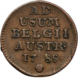 Austrian Netherlands, Joseph II, 1 Liard Brussels 1788