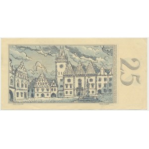 Československo, 25 korun 1961