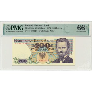 200 złotych 1976 - M - PMG 66 EPQ