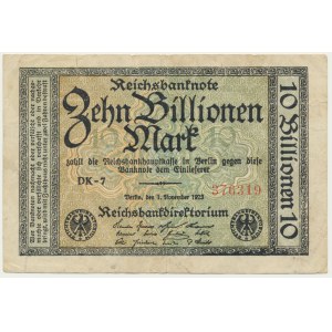 Germany, 10 billion Mark 1923 - VERY RARE