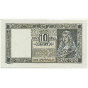 Yugoslavia, 10 Dinara 1939