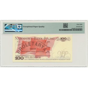 100 złotych 1975 - S - PMG 68 EPQ - wyjątkowa rzadkość