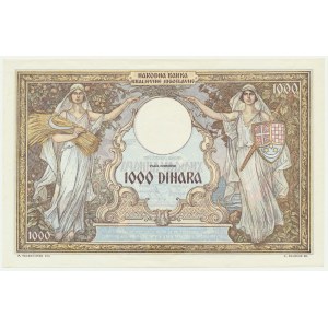 Yugoslavia, 1.000 Dinara 1931