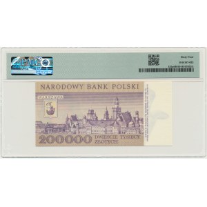 PLN 200,000 1989 - G - PMG 64