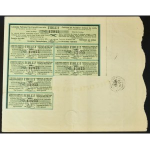 Lubelska Fabryka Portland Cementu Firley S.A., 50 zł 1925, Em. I-IX