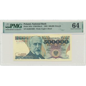 500.000 złotych 1993 - K - PMG 64
