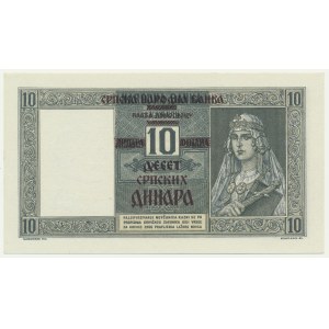 Serbia, 10 Dinara 1941