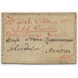 Obliehanie Kołobrzegu, 8. groszy 1807