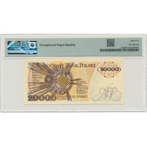 20.000 złotych 1989 - R - PMG 65 EPQ
