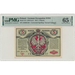 5 značek 1916 - Generál - vstupenky - A - PMG 65 EPQ