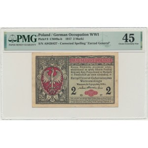 2 marks 1916 - General - A - PMG 45.