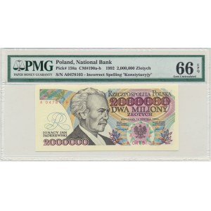 2 milióny 1992 - A - Ústavný - PMG 66 EPQ
