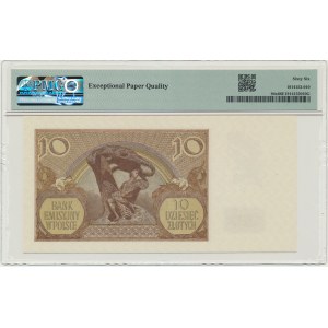 10 złotych 1940 - L. - London Counterfeit - PMG 66 EPQ