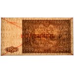 1 000 PLN 1946 - VZOREK - B 8900000/1234567 - PMG 64