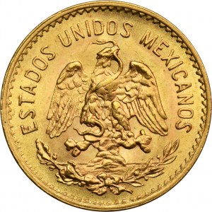 Mexico, Republic, 5 Pesos Mexico City 1955 M