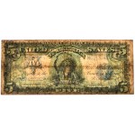 USA, Silver Certificate, 5 Dollars 1899 - Speelman & White - PMG 25