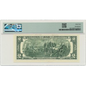 USA, Green Seal, 2 Dollars 2003 - Marin & Snow - PMG 64