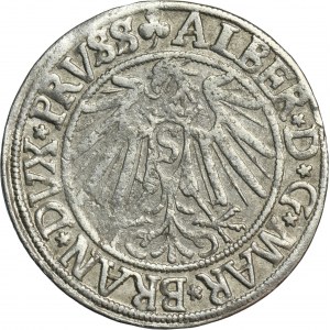 Duchy of Prussia, Albrecht Hohenzollern, Groschen Königsberg 1541 - PRVSS