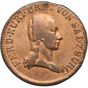Rakousko, Arcibiskupství salcburské, Ferdinand III. Toskánský, 1 Krajcar 1805