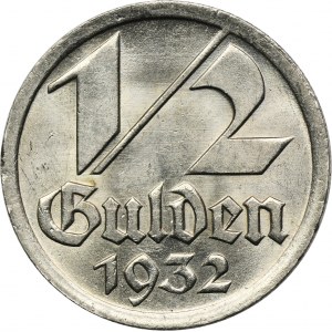 Freie Stadt Danzig, 1/2 gulden 1932