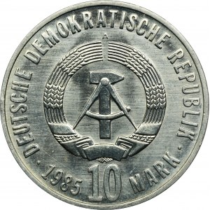 Německo, NDR, 10 Mark Berlin 1985 A - 40. výročí osvobození od fašismu